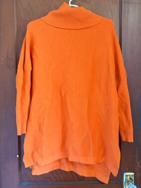 Orange Sweater